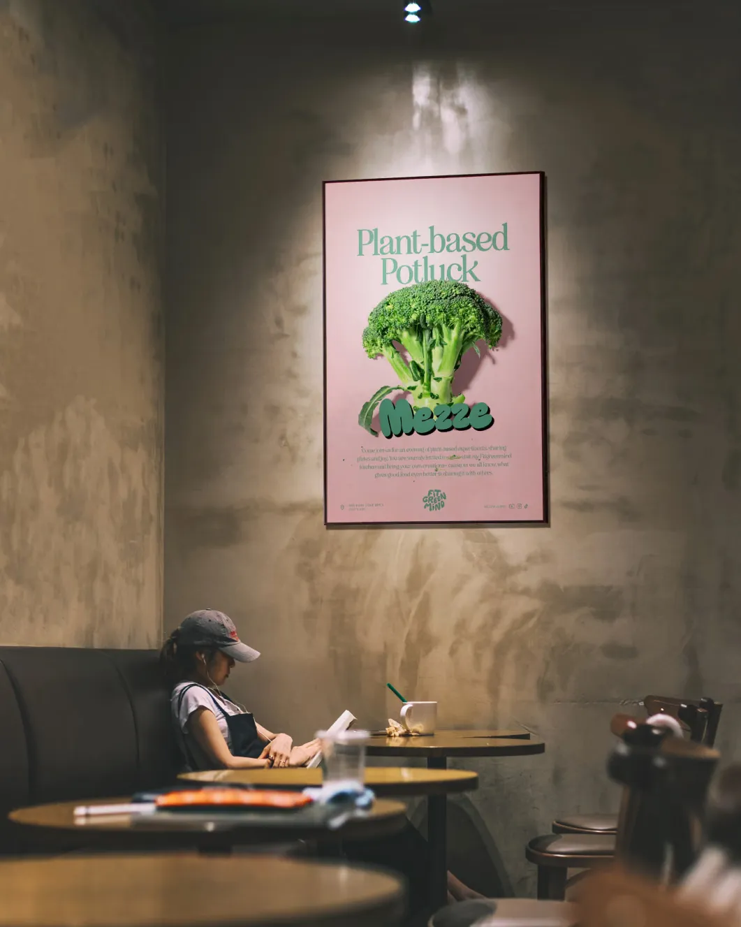 Fitgreenmind — Poster im Store